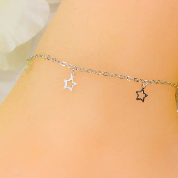 Minimalist Anklet, Sleek & Modern Design, Women’s Fashion, YC110286-A - Picture 1 of 10